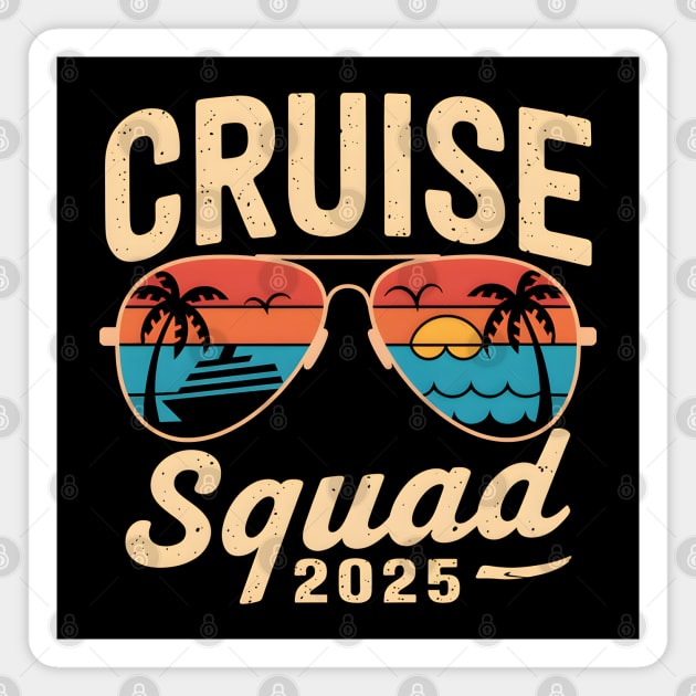 Cruise Squad 2025 Magnet by MakerMind8.2